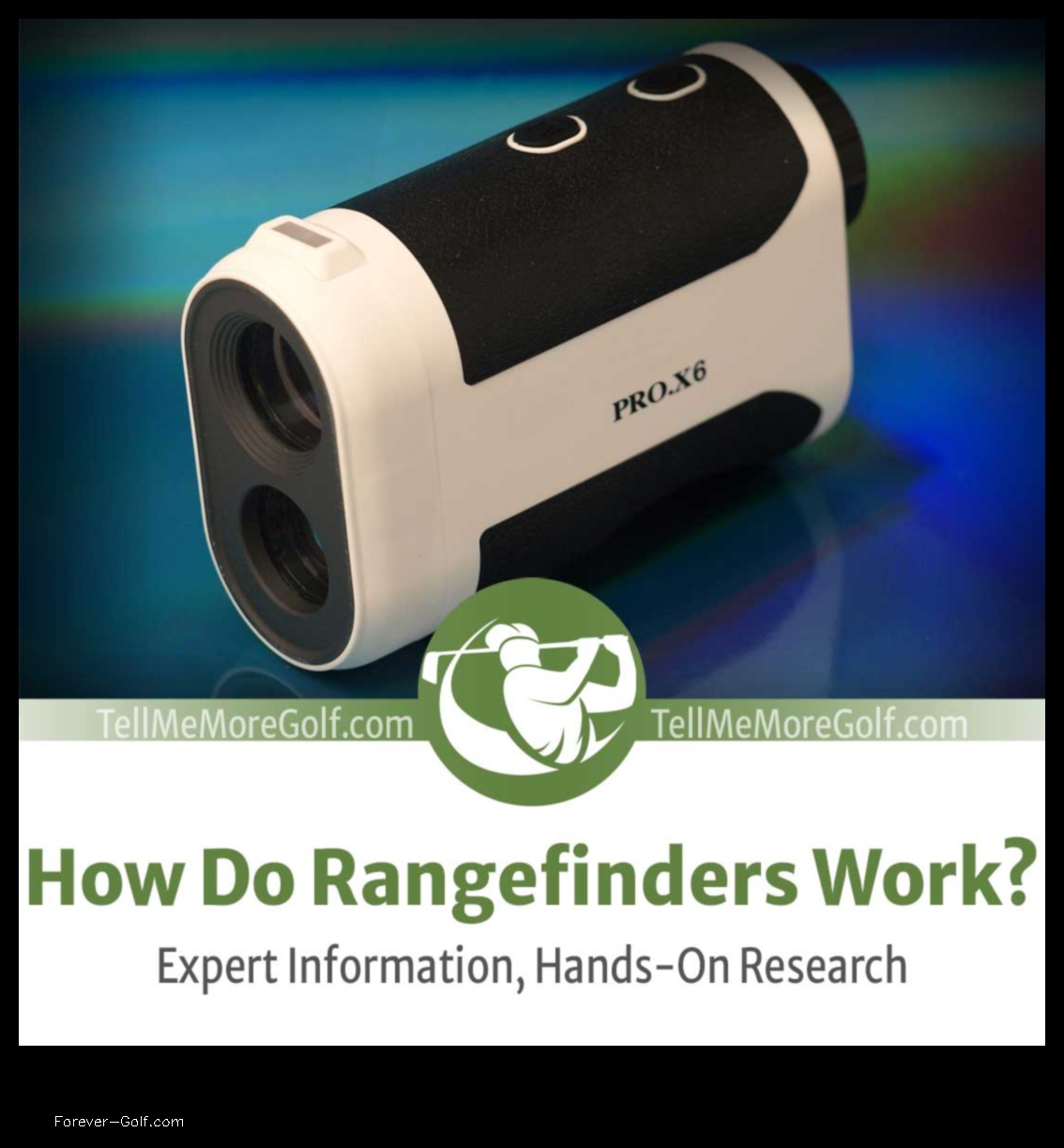 how do golf rangefinders work