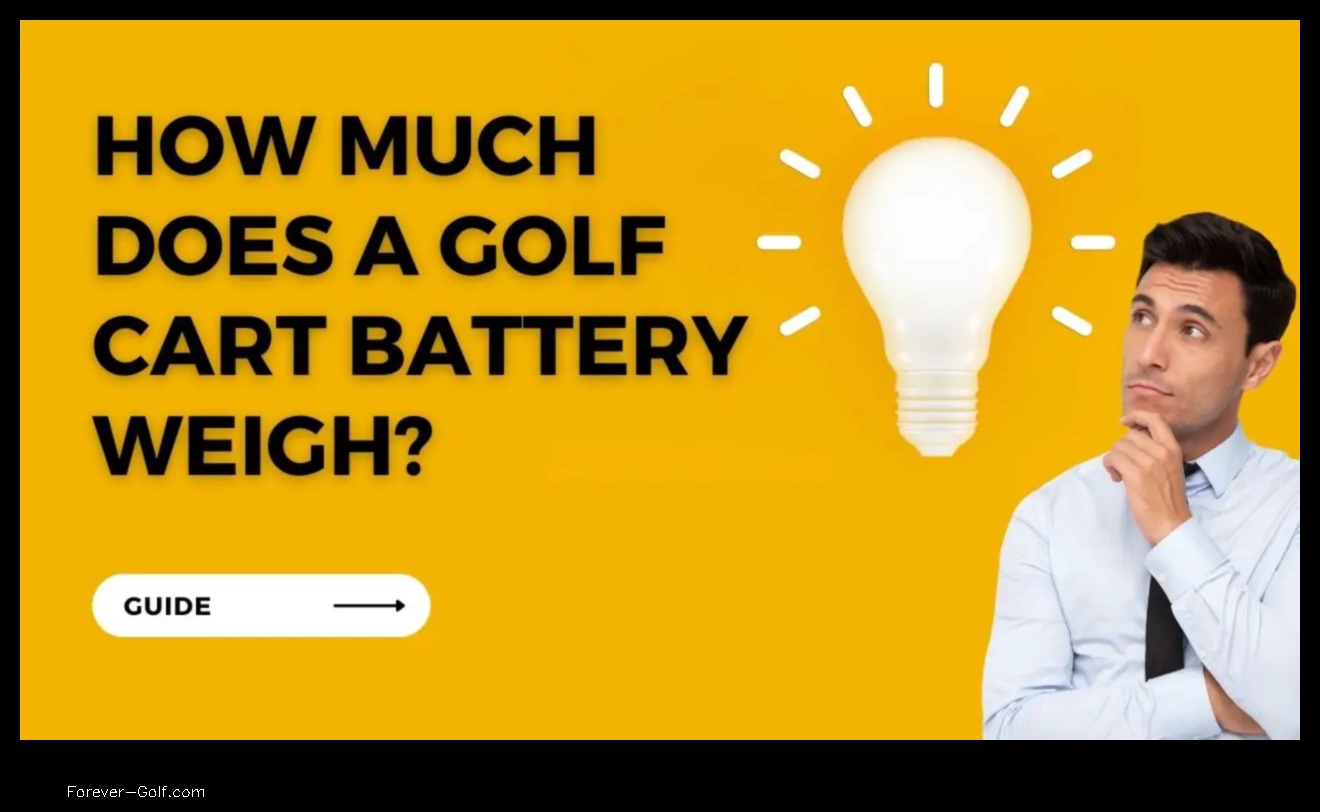 how much do golf cart batteries weigh