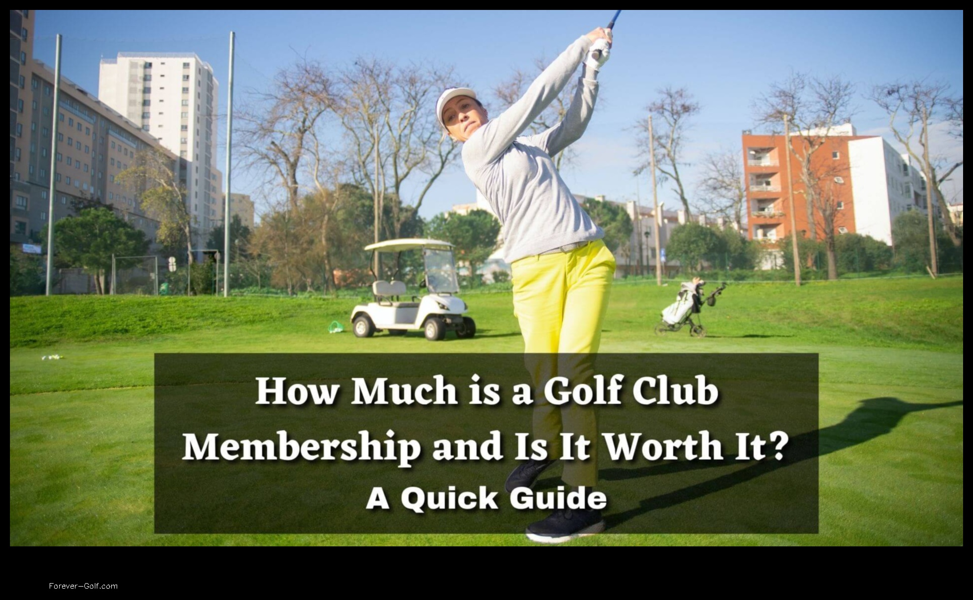 how much is a golf club membership