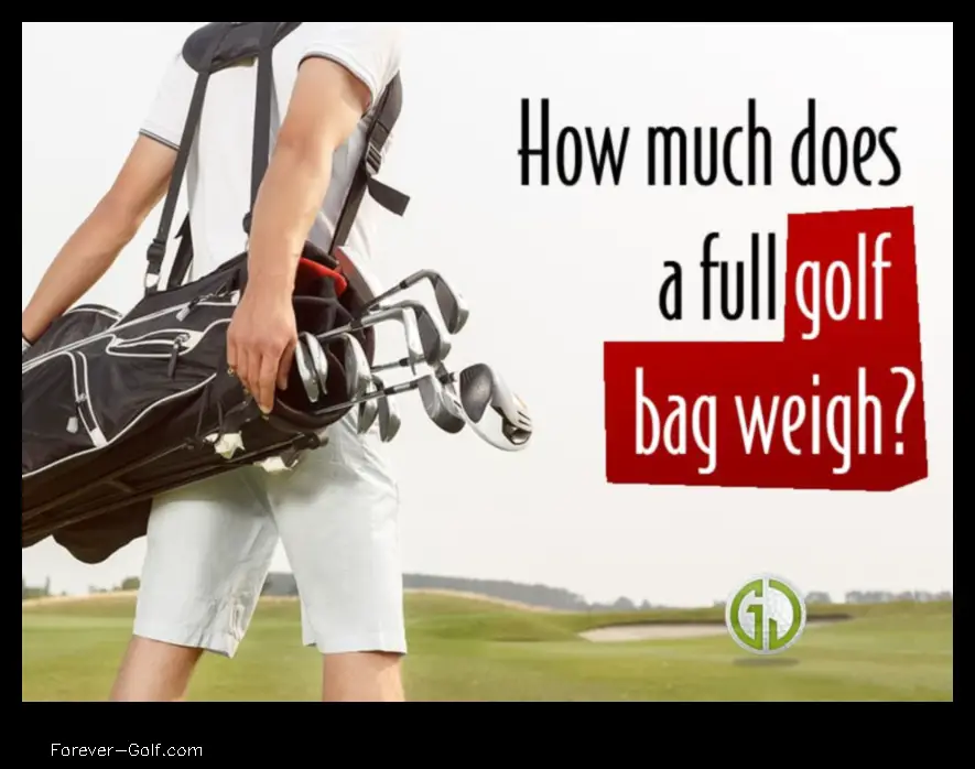 how much does a golf bag weigh