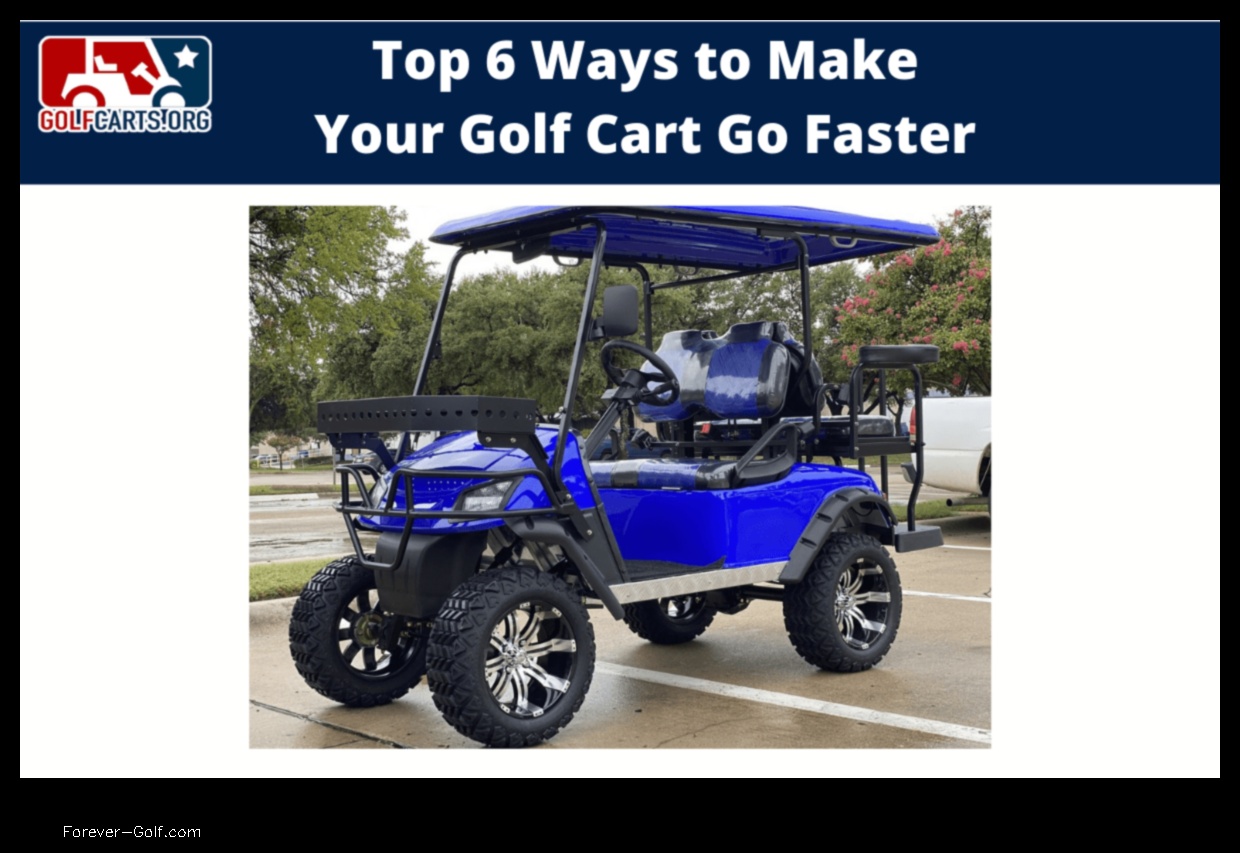 how to make a 36 volt golf cart faster