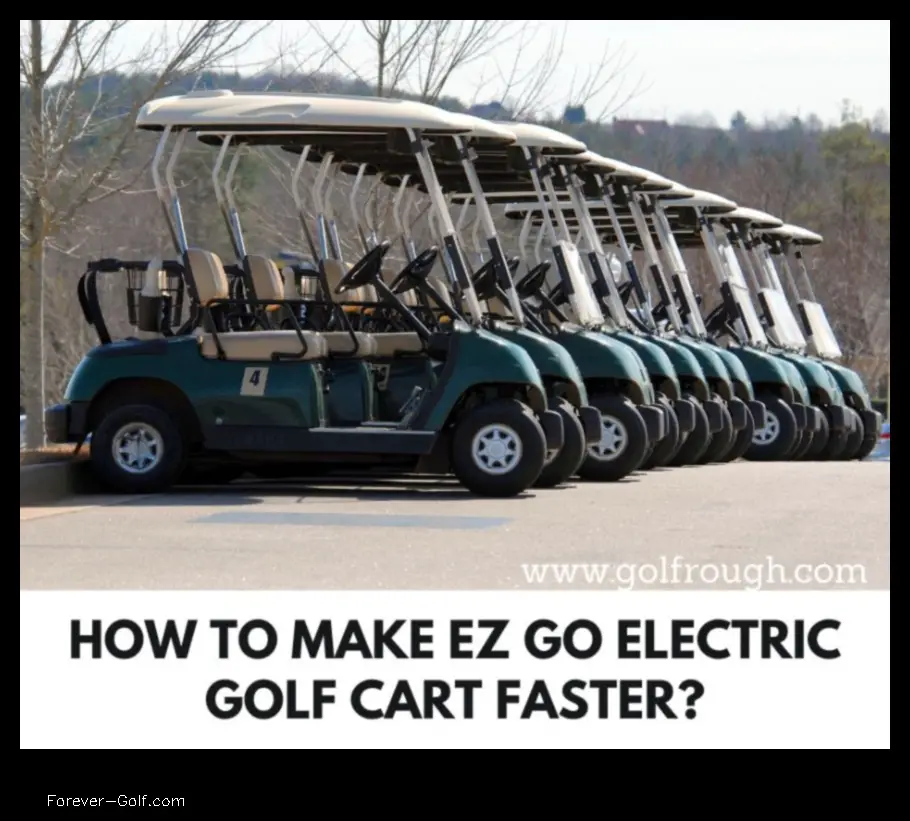 how to make a 36 volt golf cart faster