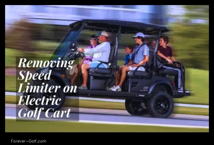 how to remove speed limiter on electric golf cart