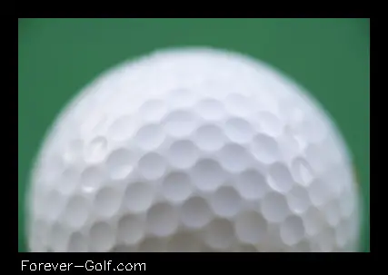 how many dimples in a golf ball