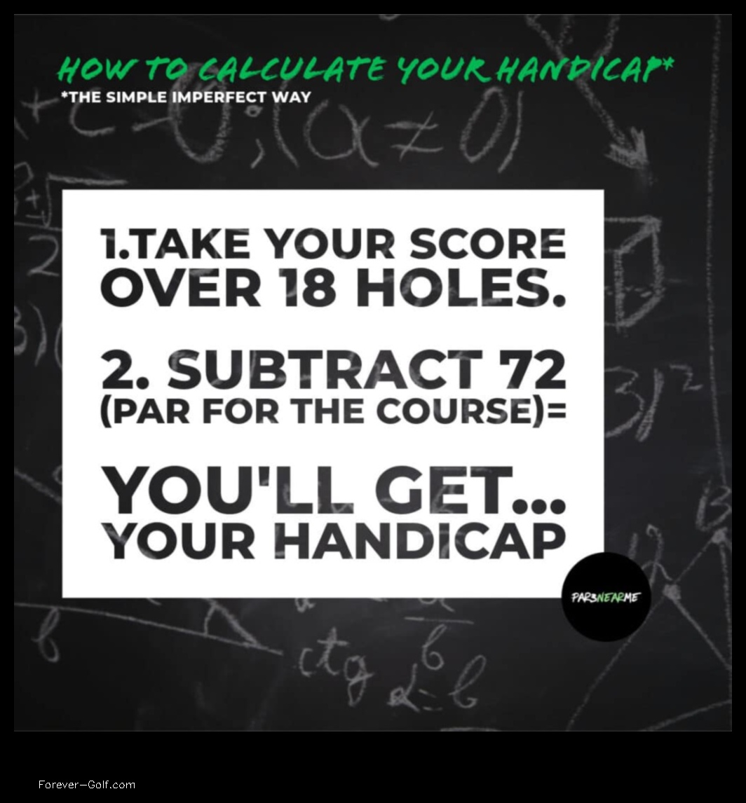 what is my golf handicap if I shoot 105