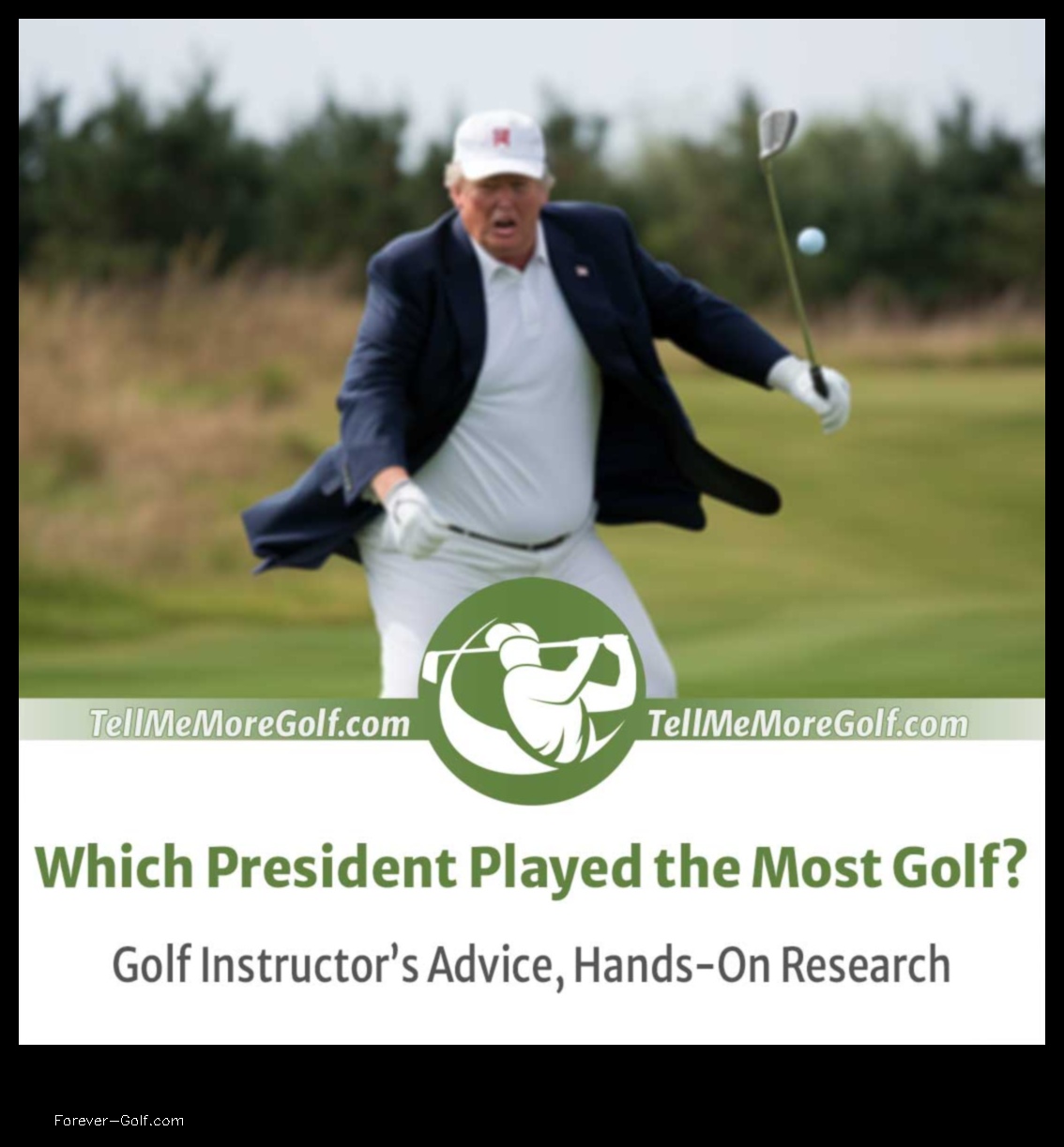 which president played the most golf