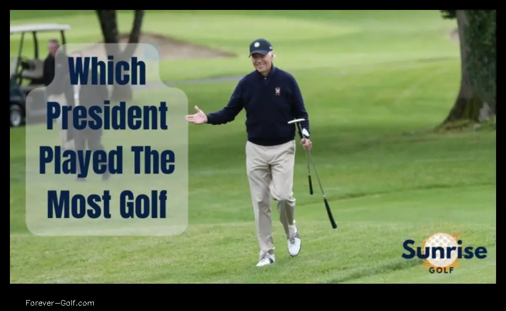 which president played the most golf