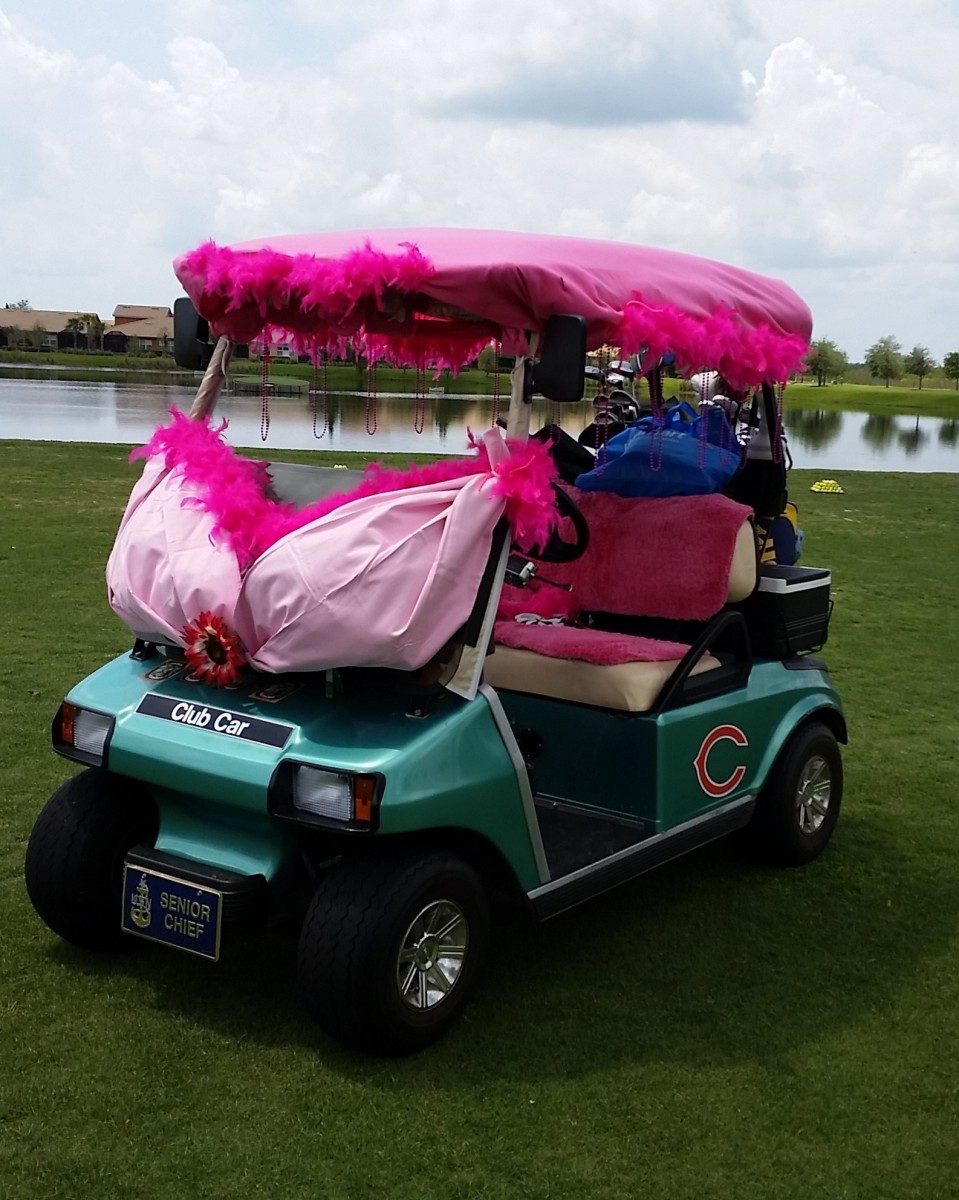 How to Add Personality to Your Golf Cart with Decorations