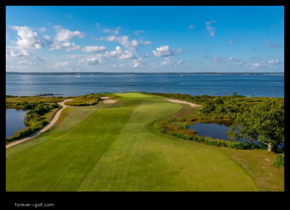 how to play fishers island golf club