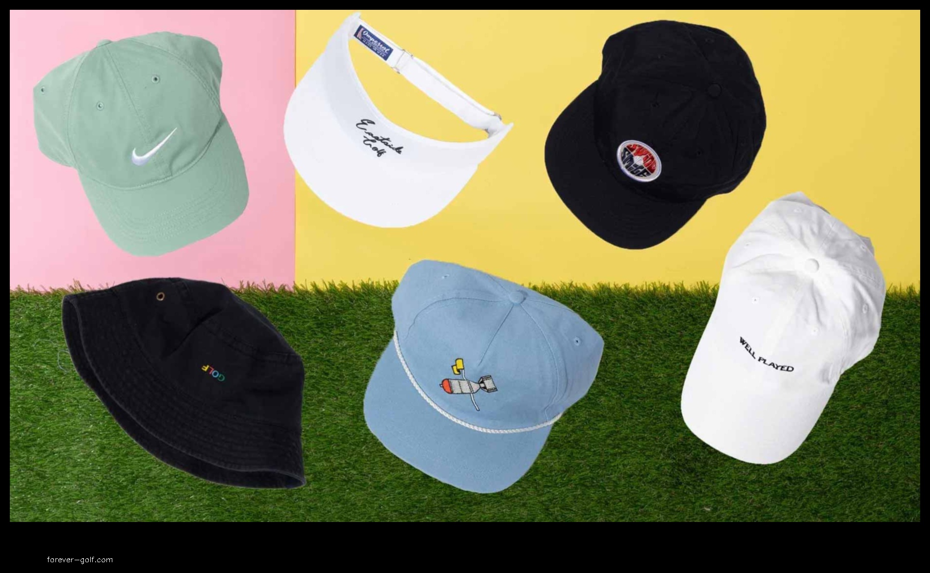 what are the golf hats called