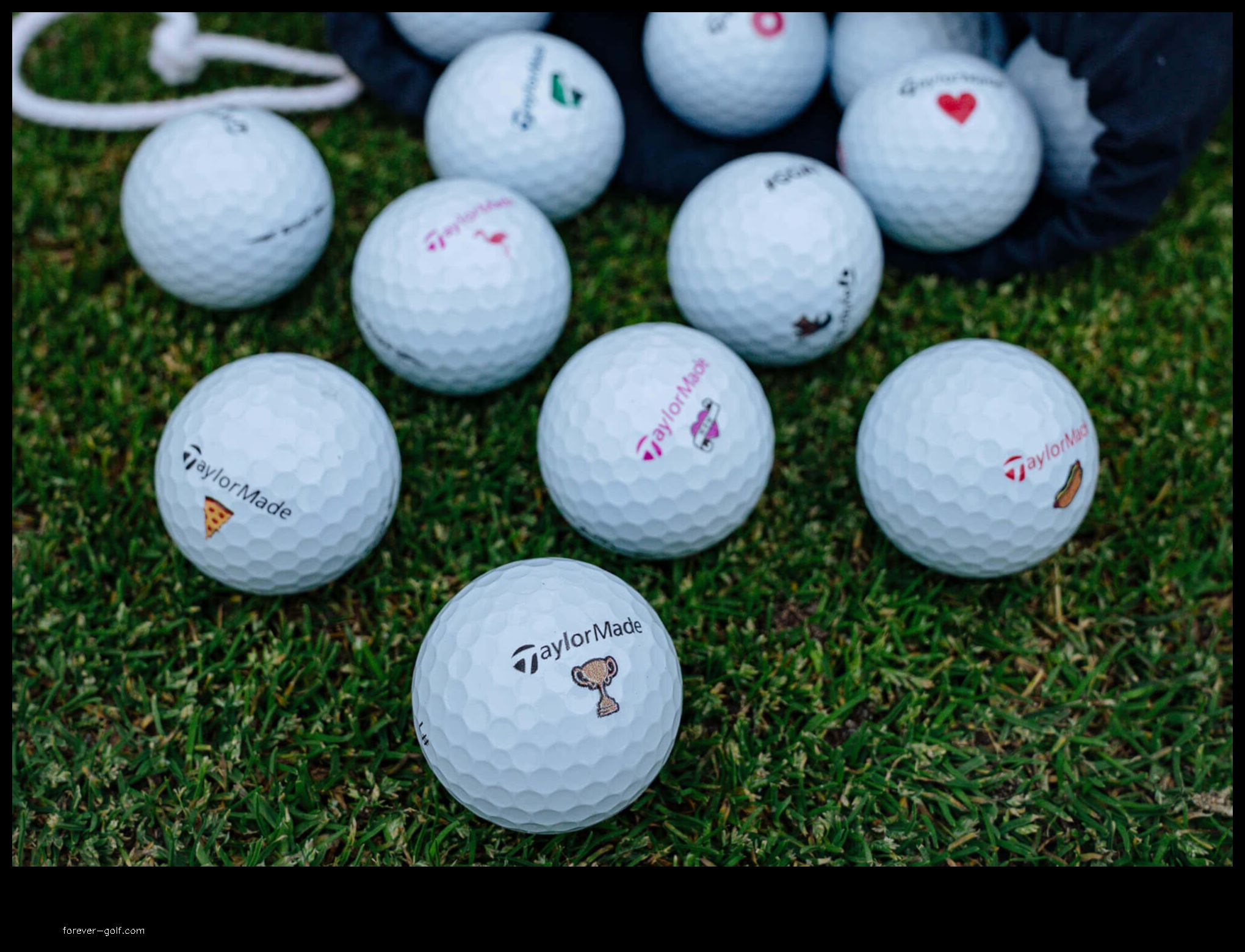 taylor made custom golf balls