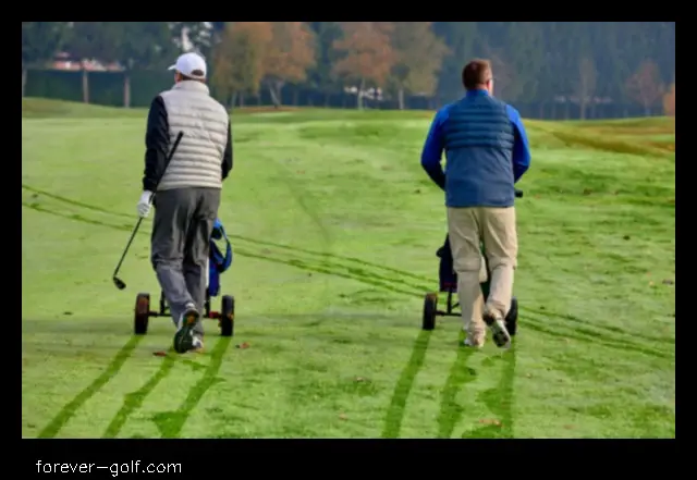 golfing in cold weather