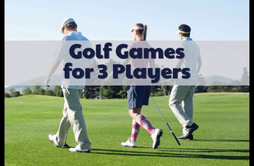 Threes a Crowd Fun Golf Games for Three Players