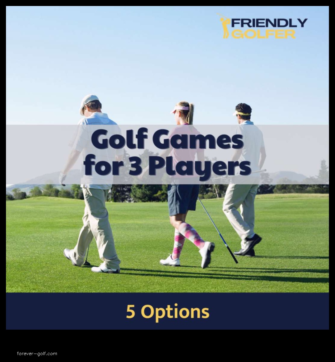 Threes a Crowd Fun Golf Games for Three Players