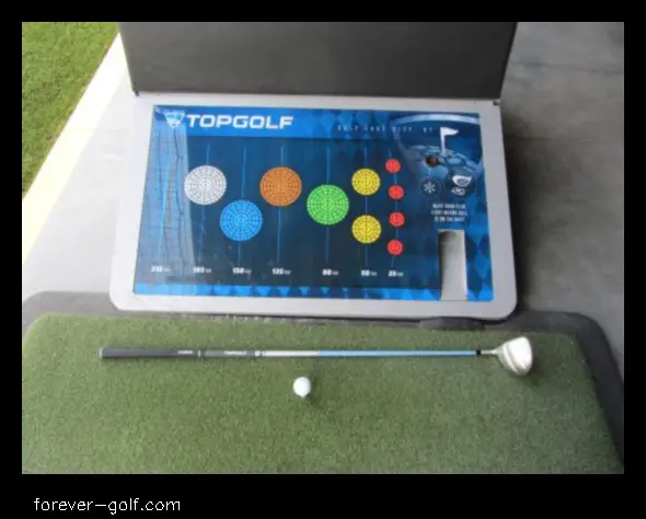 topgolf back net distance